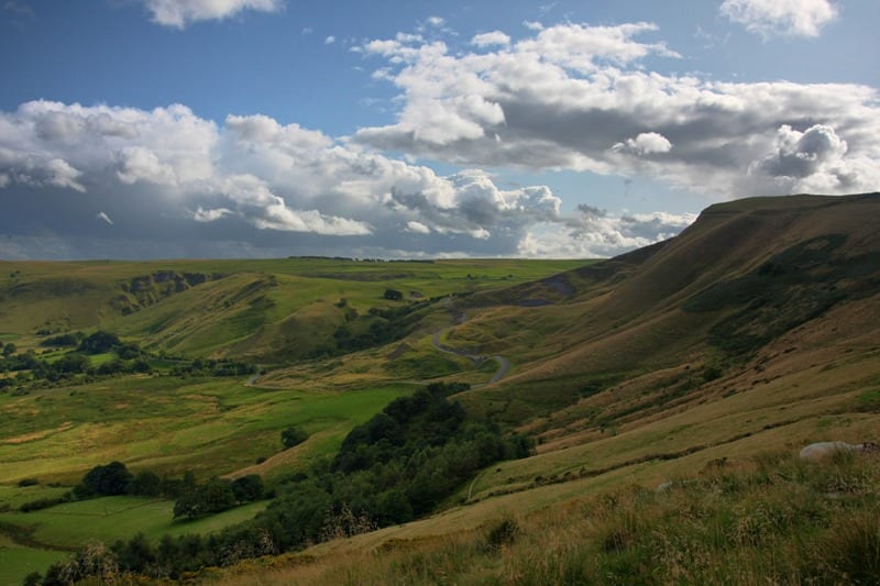 The Peak District from Edale